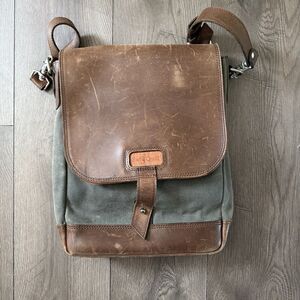 Pad & Quill Waxed Canvas and Leather Backpack